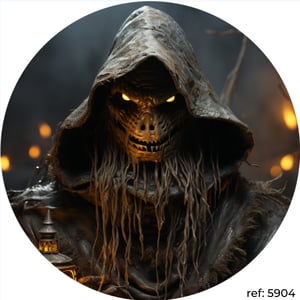 Halloween - Capa de Painel Redondo