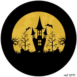 Halloween - Capa de Painel Redondo
