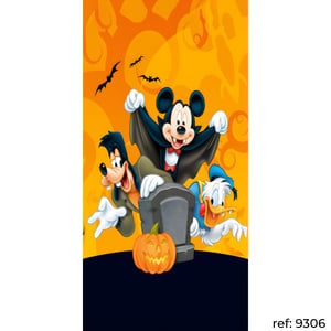 Halloween - Capa de Painel Lateral Veste Fácil 100x200