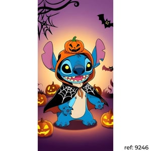 Halloween - Capa de Painel Lateral Veste Fácil 100x200