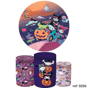 Halloween - Kit Festa (Painel 150cm + Trio de Cilindros)