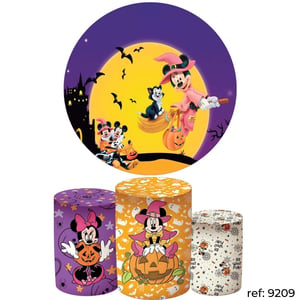 Halloween - Kit Festa (Painel 150cm + Trio de Cilindros)