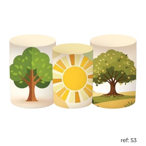 Temas Variados - Mini Cilindros (de mesa)