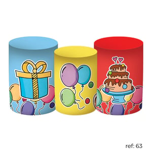 Temas Variados - Mini Cilindros (de mesa)