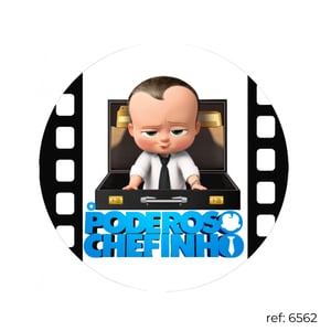 Poderoso Chefinho - Capa de Painel Redondo