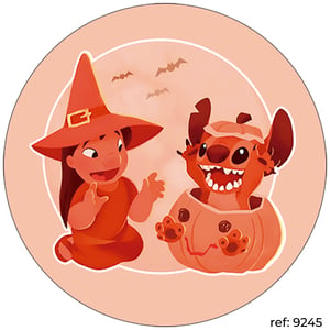 Lilo & Stitch - Capa de Painel Redondo