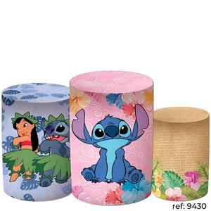Lilo & Stitch - Trio de Capas de Cilindros