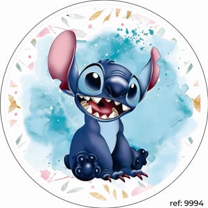 Stitch - Capa de Painel Redondo