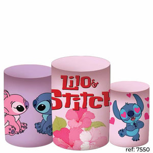 Stitch - Trio de Capas de Cilindros