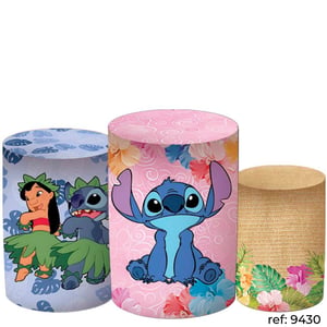 Stitch - Trio de Capas de Cilindros
