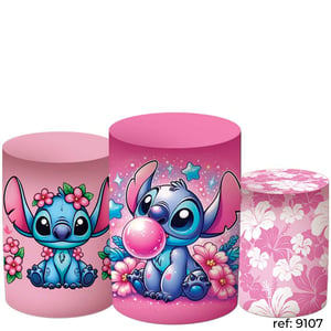Stitch - Trio de Capas de Cilindros