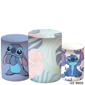 Stitch - Trio de Capas de Cilindros