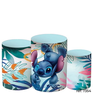 Stitch - Trio de Capas de Cilindros