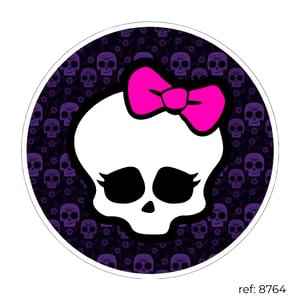 Monster High - Capa de Painel Redondo