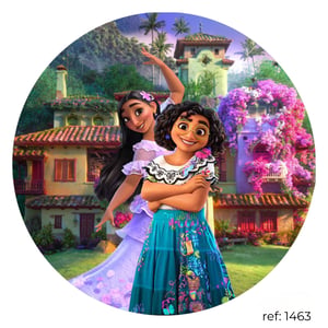 Encanto - Capa de Painel Redondo