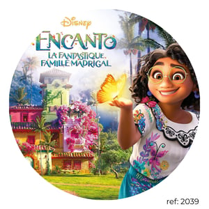 Encanto - Capa de Painel Redondo
