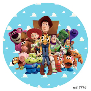 Toy Story - Capa de Painel Redondo