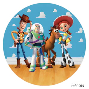 Toy Story - Capa de Painel Redondo