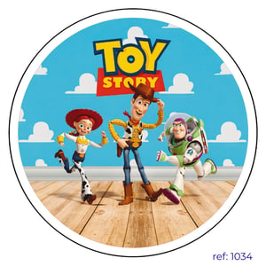 Toy Story - Capa de Painel Redondo