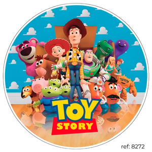 Toy Story - Capa de Painel Redondo