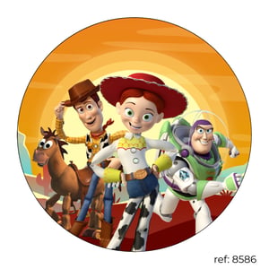 Toy Story - Capa de Painel Redondo
