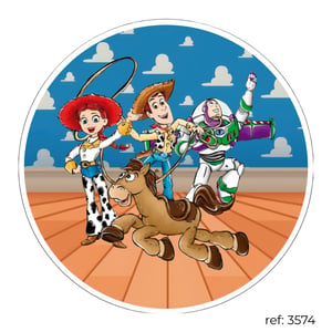 Toy Story - Capa de Painel Redondo