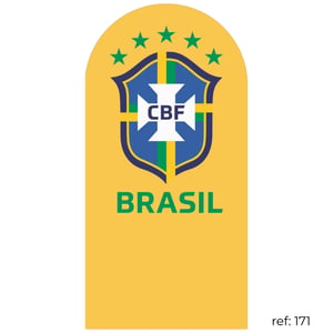 Copa do Mundo (Brasil) - Capa de Painel Romano Veste Fácil 100x200