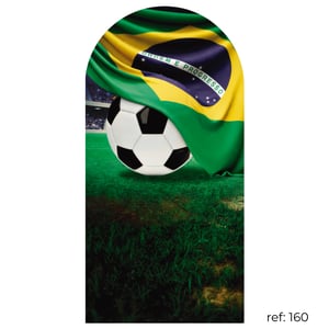 Copa do Mundo (Brasil) - Capa de Painel Romano Veste Fácil 100x200