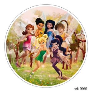 Tinker Bell (Sininho) - Capa de Painel Redondo