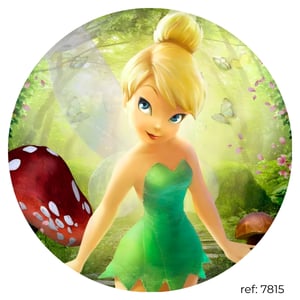 Tinker Bell (Sininho) - Capa de Painel Redondo