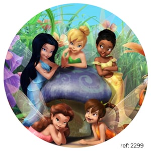 Tinker Bell (Sininho) - Capa de Painel Redondo