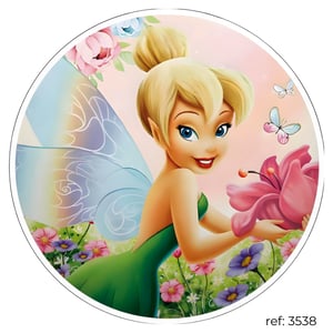 Tinker Bell (Sininho) - Capa de Painel Redondo