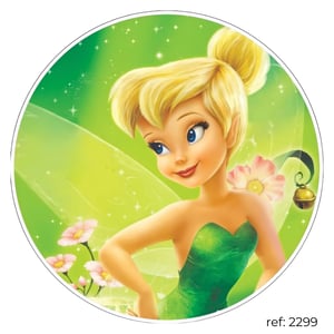 Tinker Bell (Sininho) - Capa de Painel Redondo