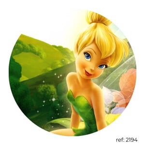 Tinker Bell (Sininho) - Capa de Painel Redondo