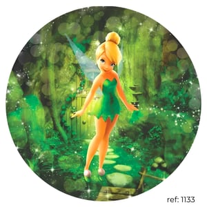 Tinker Bell (Sininho) - Capa de Painel Redondo