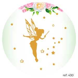 Tinker Bell (Sininho) - Capa de Painel Redondo