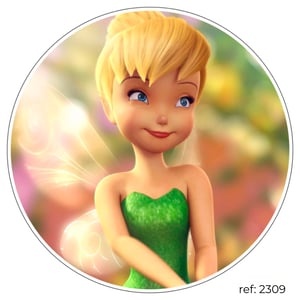 Tinker Bell (Sininho) - Capa de Painel Redondo