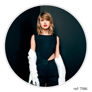 Taylor Swift - Capa de Painel Redondo