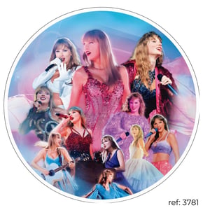 Taylor Swift - Capa de Painel Redondo