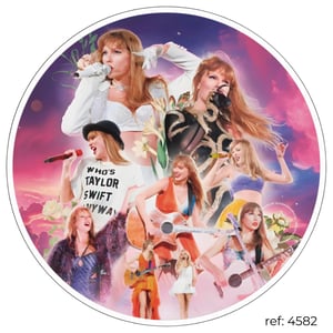Taylor Swift - Capa de Painel Redondo