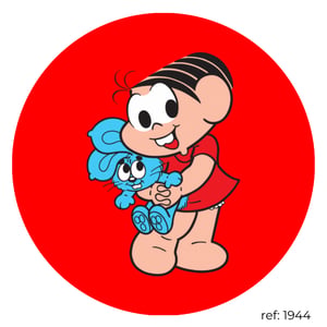 Mônica (Turma da Mônica) - Capa de Painel Redondo