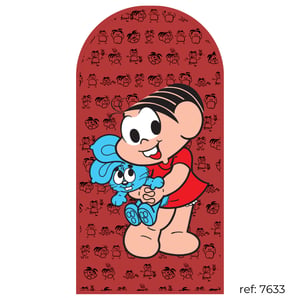 Turma da Mônica - Capa de Painel Romano Veste Fácil 100x200