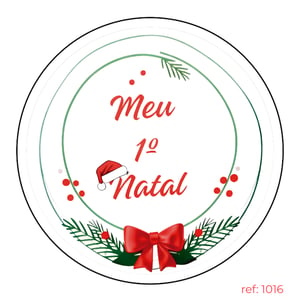 Natal - Capa de Painel Redondo