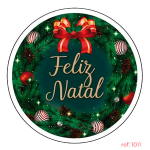 Natal - Capa de Painel Redondo