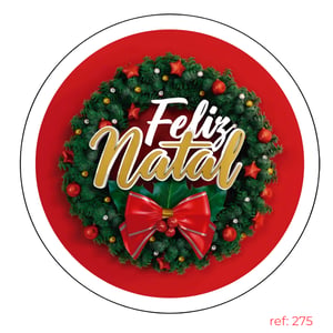 Natal - Capa de Painel Redondo