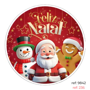 Natal - Capa de Painel Redondo