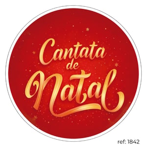 Natal - Capa de Painel Redondo