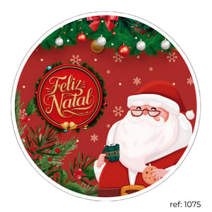 Natal - Capa de Painel Redondo