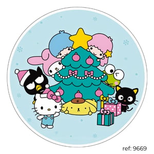 Natal - Capa de Painel Redondo