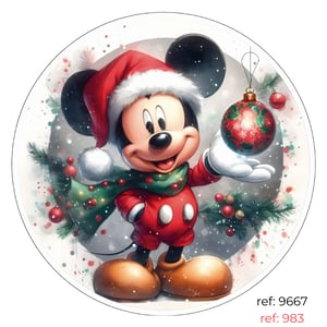 Natal - Capa de Painel Redondo